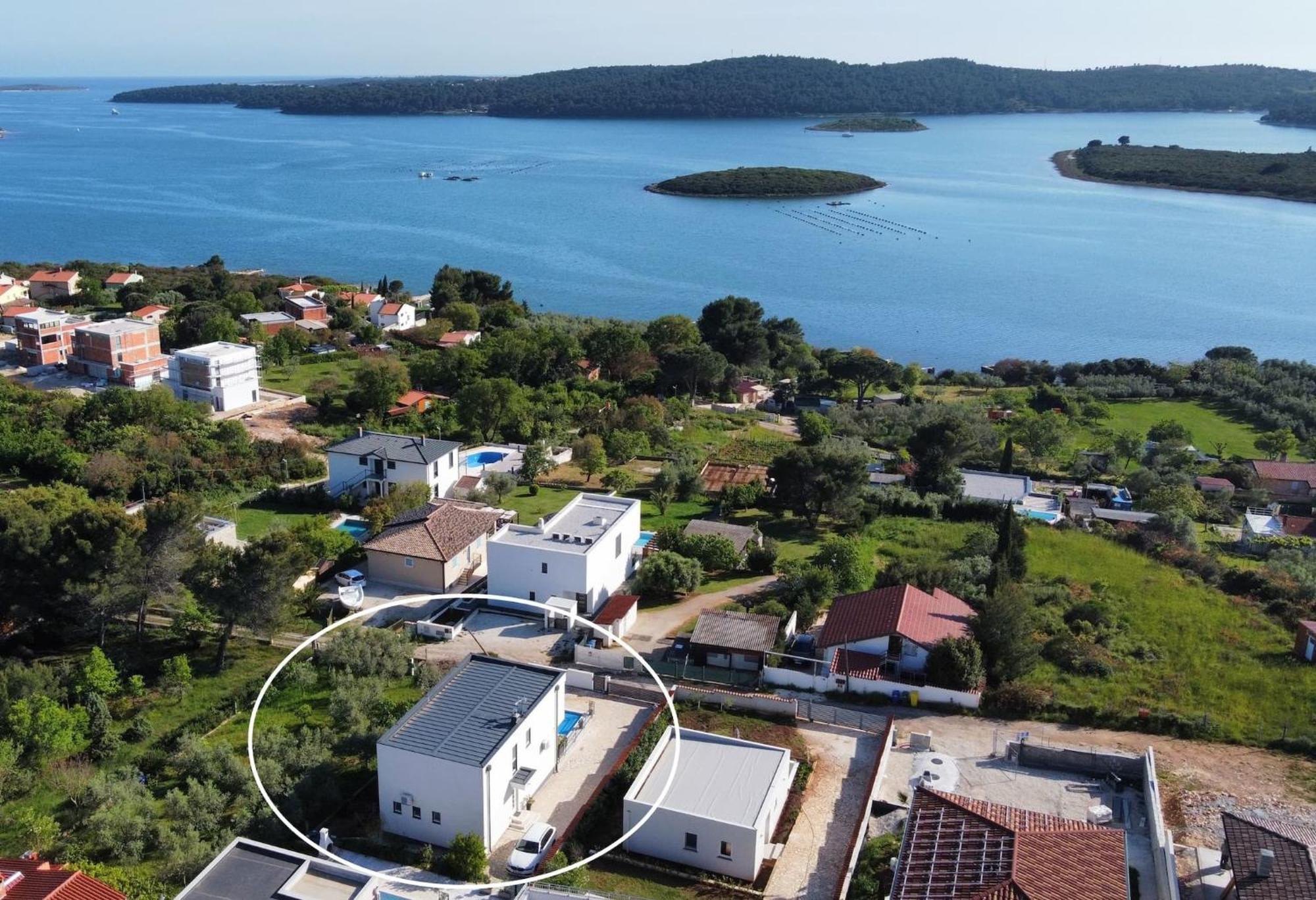 Villa Pura Vida With Sea View Pula Exterior foto